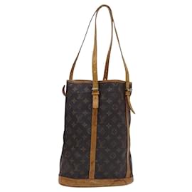 Louis Vuitton-LOUIS VUITTON Monogram Bucket GM Shoulder Bag M42236 LV Auth bs23072-Monogram