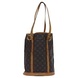 Louis Vuitton-LOUIS VUITTON Monogram Bucket GM Shoulder Bag M42236 LV Auth bs23072-Monogram