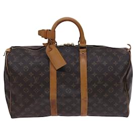 Louis Vuitton-LOUIS VUITTON Monogram Keepall 45 Boston Bag M41428 LV Auth EC160-Monogram