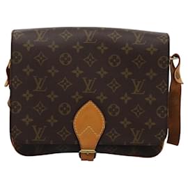 Louis Vuitton-LOUIS VUITTON Monogram Cartouchiere GM Shoulder Bag M51252 LV Auth BA367-Monogram