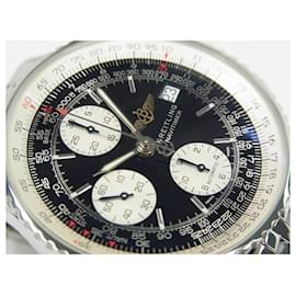 Breitling-BREITLING Old Navitimer black x silver A142B02NP Mens-Silvery