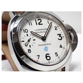 Panerai-PANERAI Luminor Marina logo Acciaio 44 MM Ref.PAM00660 '17 Mens-Silvery