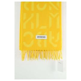 Autre Marque-Wool scarf-Yellow
