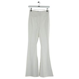 Autre Marque Wool trousers White