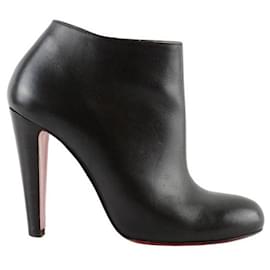 Christian Louboutin-Leather boots-Black