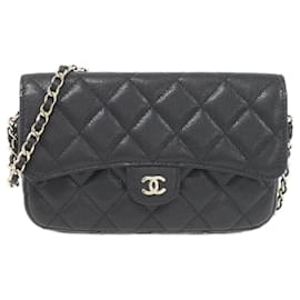 Chanel-Chanel Timeless Classic AP2096 Phone Case-Black