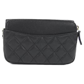 Chanel-Chanel Timeless Classic AP2096 Phone Case-Black