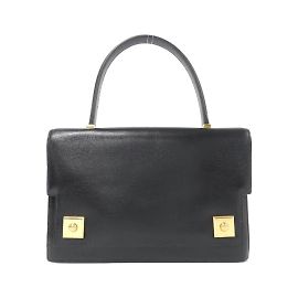 Hermès Bolsa de mão Hermes Piano Preto