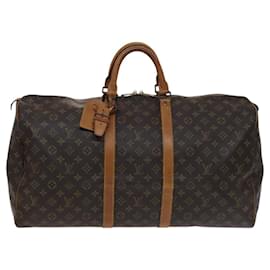 Louis Vuitton-Louis Vuitton Keepall 55-Brown