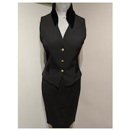 Lanvin-Skirt suit-Black
