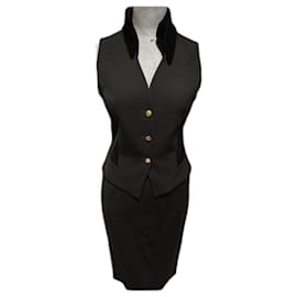 Lanvin-Skirt suit-Black