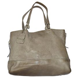 Bolso de hombro Fay de cuero caqui Caqui