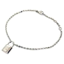 Louis Vuitton-Louis Vuitton Silver Charm Bracelet-Silvery