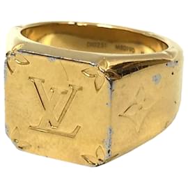 Louis Vuitton-Louis Vuitton Gold Band Ring-Golden