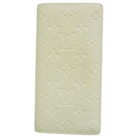 Louis Vuitton-Louis Vuitton Portefeuille Brazza-Beige