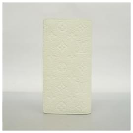 Louis Vuitton-Louis Vuitton Portefeuille Brazza-Beige