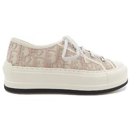 Sneakers platform rosa e bianche Christian Dior Rosa Bianco