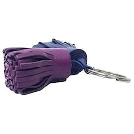 Hermès-Hermes Carmen Unodo Keychain Charm-Purple,Navy blue