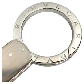 Bulgari-Bvlgari Key Ring Holder-Black,Silvery
