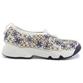 Baskets blanches Christian Dior Blanc