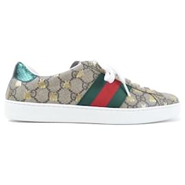 Gucci-Gucci Brown Sneakers-Brown