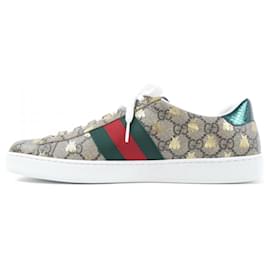 Gucci-Gucci Brown Sneakers-Brown