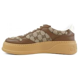 Gucci-Tênis marrons Gucci-Marrom