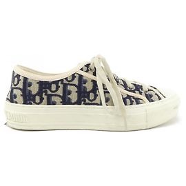 Sneakers beige e blu navy Christian Dior Beige Blu navy