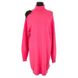 Autre Marque Ermanno Firenze Kleid Rosa Polyamid Pink