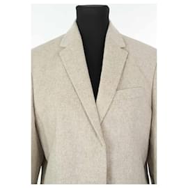Calvin Klein-Wool blazer-Beige