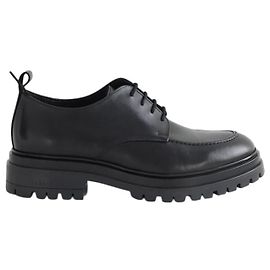 Ikks Leder Schnürschuhe Schwarz