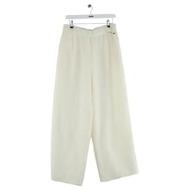 Autre Marque-White straight pants-White