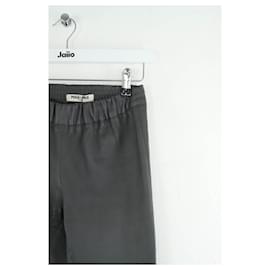 Max & Moi-Leather leggings-Grey
