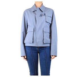 Christian Dior Giacca sahariana azzurro chiaro - taglia UK 16 Blu