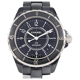 Chanel-Chanel J12 38mm Ceramic Automatic Watch-Black
