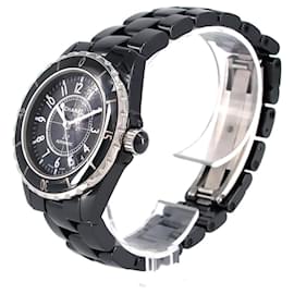 Chanel-Chanel J12 38mm Ceramic Automatic Watch-Black