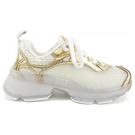 Sneakers Christian Dior Bianco D'oro Altro