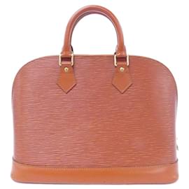 Louis Vuitton-Louis Vuitton Epi Alma PM Handbag-Brown