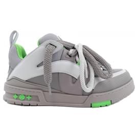 Louis Vuitton-Louis Vuitton Gray Sneakers-Brown