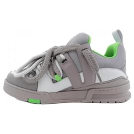 Louis Vuitton-Louis Vuitton Gray Sneakers-Brown