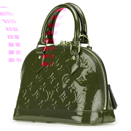 Louis Vuitton-Louis Vuitton Red Monogram Vernis Alma BB-Red