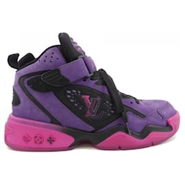 Louis Vuitton-Tênis rosa e roxo Louis Vuitton-Rosa,Roxo