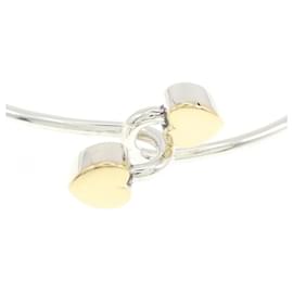 Tiffany & Co-Pulseira dupla coração sólido Tiffany-Outro