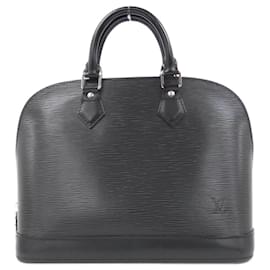 Louis Vuitton-Louis Vuitton Epi Alma PM Handbag-Black