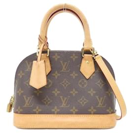 Louis Vuitton-Louis Vuitton Monogram Alma BB Handbag-Brown