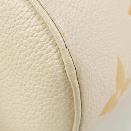 Louis Vuitton-Louis Vuitton Monogram Empreinte Papillon BB Shoulder Bag-Golden,Cream