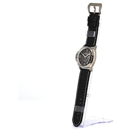 Panerai-Panerai Luminor 1950 Left Hand 8DAYS Titanium PAM00368 TI Watch-Other