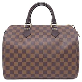 Louis Vuitton-Louis Vuitton Damier Speedy 30cm Boston Bag-Damier ebene