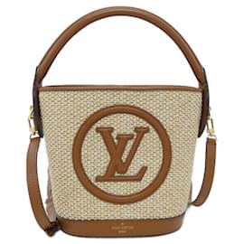 Louis Vuitton-Louis Vuitton Spring in the City Petite Bucket Handbag-Caramel