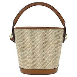 Louis Vuitton-Louis Vuitton Spring in the City Petite Bucket Handbag-Caramel